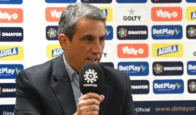 Fernando Jaramillo, presidente de la Dimayor.