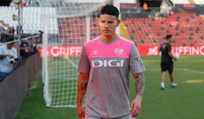 James Rodríguez podría debuetar este lunes contra el Osasuna.