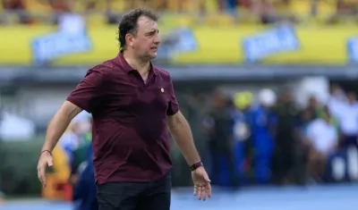 Néstor Lorenzo, técnico de la Selección Colombia. 