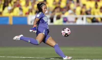 Luisa Agudelo, portera de la Selección Colombia femenina sub-20.