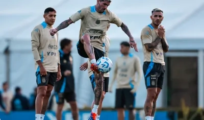 Rodrigo De Paul, mediocampista de la selección Argentina.