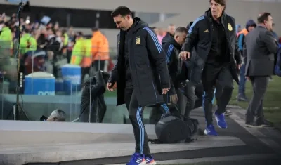 Lionel Scaloni, entrenador de la Selección Argentina. 