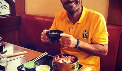 Salvatore 'Toto' Schillaci, exdelantero de la seleccion italiana. 