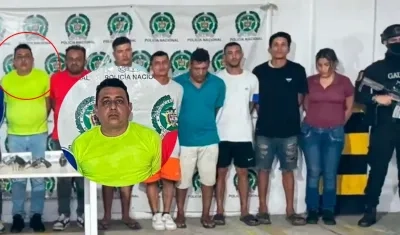 'Wilder Corroncho' fue capturado junto a 14 presuntos integrantes más del 'Clan del Golfo'. 