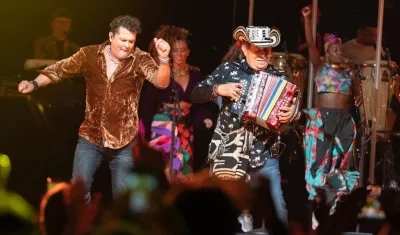Carlos Vives y Egidio Cuadrado.