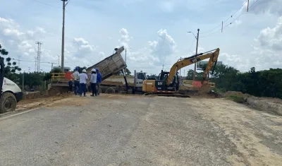 Aspecto actual del Puente de la Calle 30.