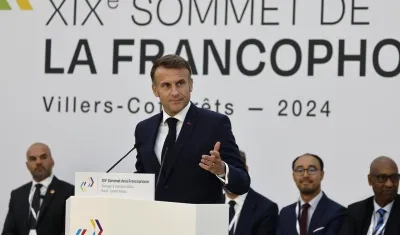 Emmanuel Macron, Presidente de Francia.