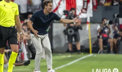 Iñigo Pérez, entrenador del Rayo Vallecano.