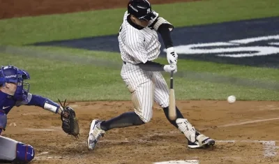 Anthony Volpe conectó un grand slam en el tercer inning.