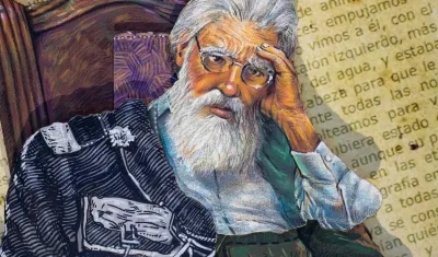 'Zacarias', obra realizada por el artista Darío Rocha. 