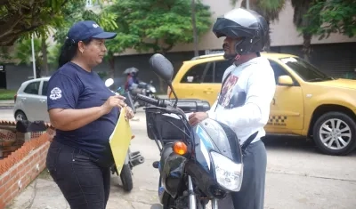 Secretaría de Tránsito ya trabaja en la orientación de los conductores.