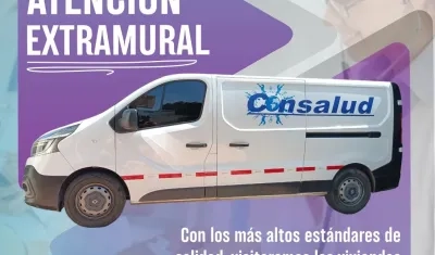El vehículo donde serán transportados los Equipos de Cuidados Integral de la Salud ECIS-M.