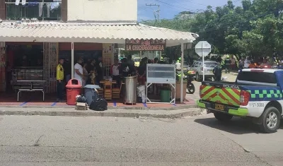 Balacera en barrio Las Colinas