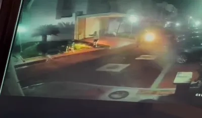 Imagen de la balacera.