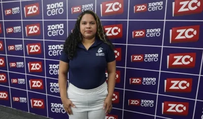 Brenda De las Salas, sobreviviente del accidente.