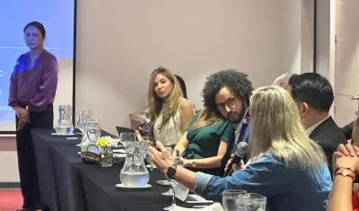 La Gerente de Ciudad, Ana María Aljure, en la COP16.