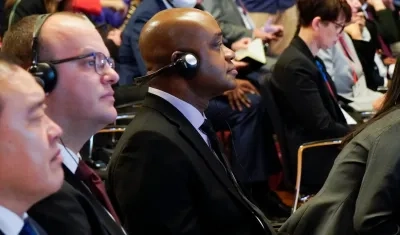 El Canciller Luis Gilberto Murillo.