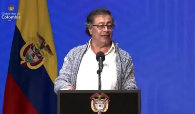 Presidente Gustavo Petro. 