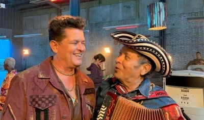 Carlos Vives y Egidio Cuadrado.
