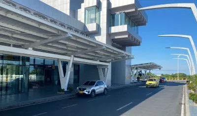 Aeropuerto 'Ernesto Cortissoz'.