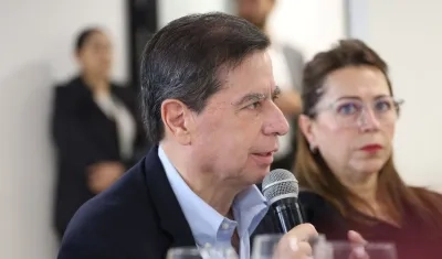 El Ministro del Interior, Juan Fernando Cristo.