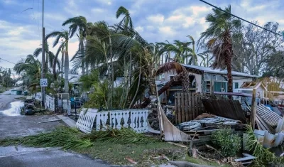 Daños que dejó Milton a su paso.