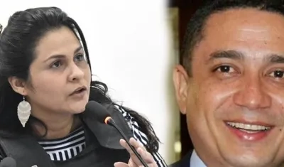 Dayana Jassir y Eduardo Pinto. 