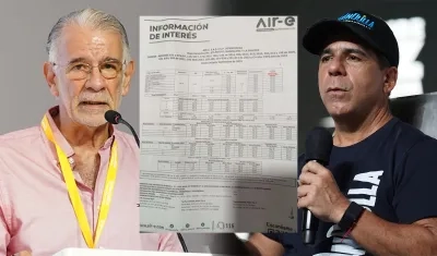 Eduardo Verano y Alex Char