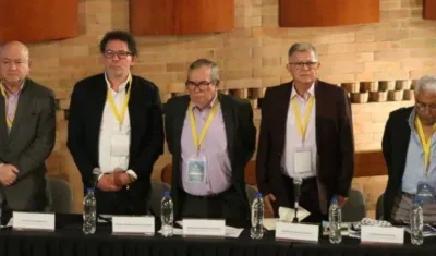 Antiguo secretariado de las FARC.