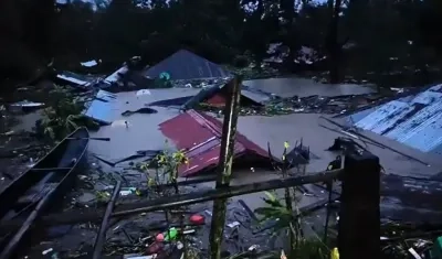 Inundaciones en Filipinas.