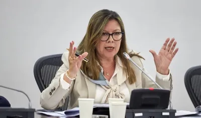 Fiscal General, Luz Adriana Camargo.
