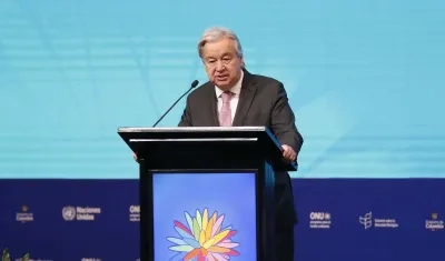 El secretario general de Naciones Unidas, António Guterres.