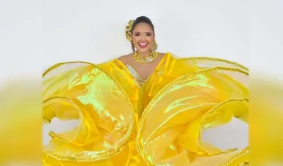Jarilyn Fandiño Caballero, Reina del Carnaval de Santo Tomás 2025.