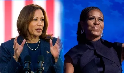 Kamala Harris y Michelle Obama.  