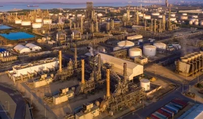 Panorama de la Refinería de Cartagena. 