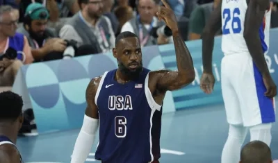 LeBron James, estrella del baloncesto.