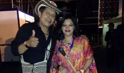 Egidio Cuadrado y Mayté Montero.