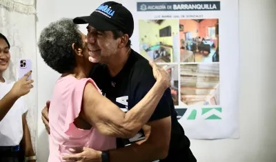 El Alcalde de Barranquilla, Alex Char.