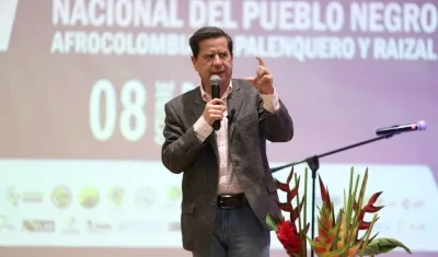 Juan Fernando Cristo, ministro del Interior.