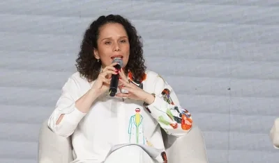 María Constanza García, ministra de Transporte.