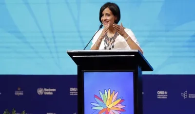 La ministra colombiana de Ambiente y Desarrollo Sostenible, Susana Muhamad.