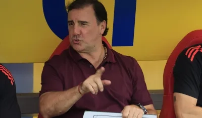 Néstor Lorenzo, seleccionador de Colombia.