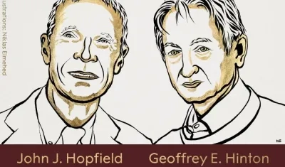 John J. Hopfield y Geoffrey E. Hinton.