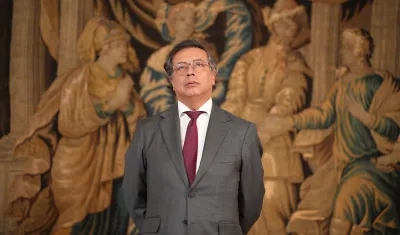 El Presidente Gustavo Petro.