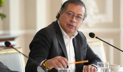 El Presidente de la República, Gustavo Petro.