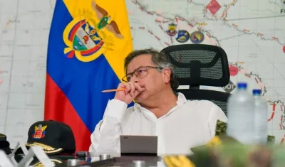 El Presidente de la República, Gustavo Petro.