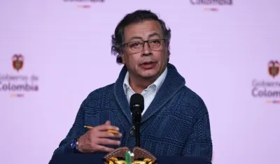 El Presidente Gustavo Petro.