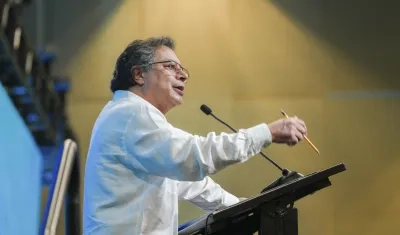 El Presidente de la República, Gustavo Petro.