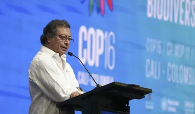 El Presidente Gustavo Petro.