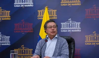 El Presidente Gustavo Petro.